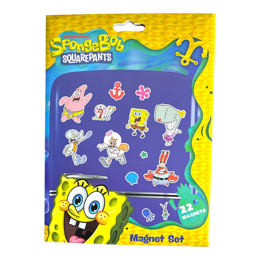 SpongeBob Schwammkopf Magnet Set (22 Magnete)
