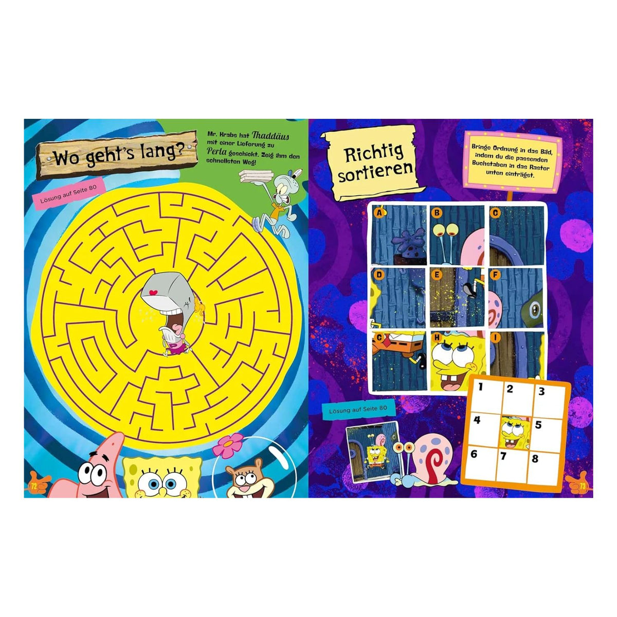 SpongeBob Super-witziges Rätselbuch
