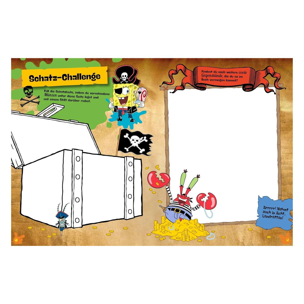 SpongeBob Super-witziges Rätselbuch